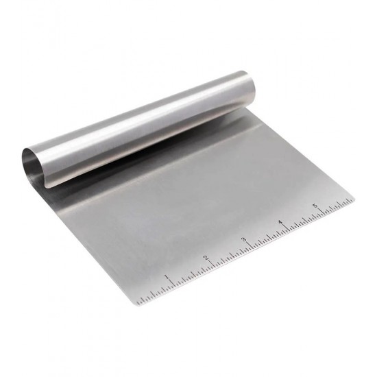 Espátula Cozinha 15cm Largura Por 12cm Aço Inox Com Régua  Rita Lobo